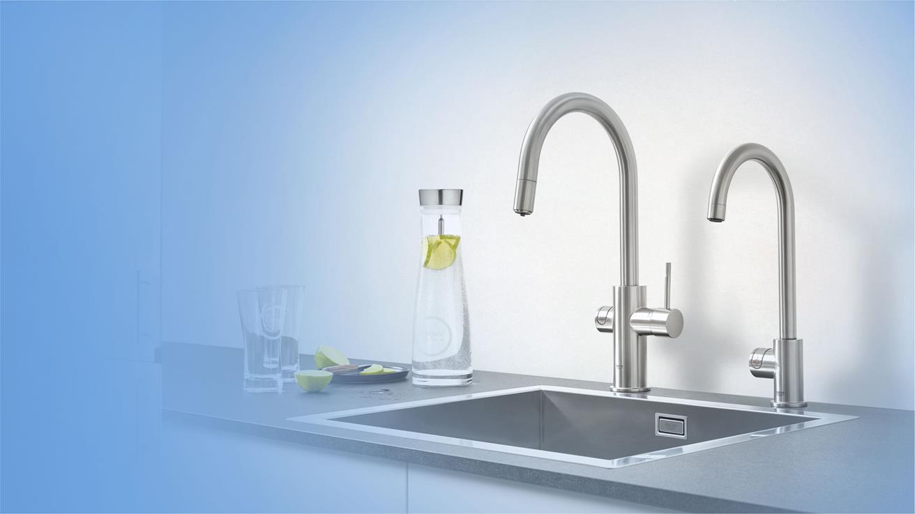 GROHE Blue Professional - Ihr Trinkwassersystem für die Büroküche.
